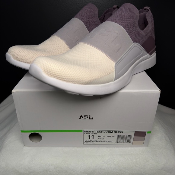 APL Other - APL TechLoom Bliss – Moonscape/Raindrop/Sea Salt | Men’s 11 | Slip-On Trainer